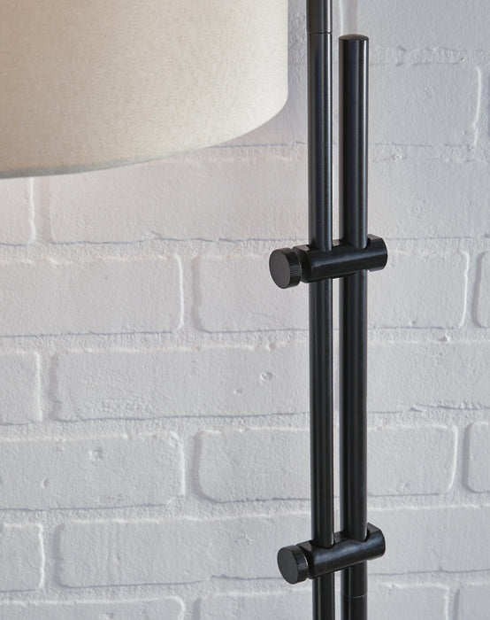 Signature Design Black Metal Floor Lamp (1/CN)