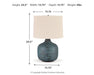 Signature Design Patina Metal Table Lamp (1/CN)