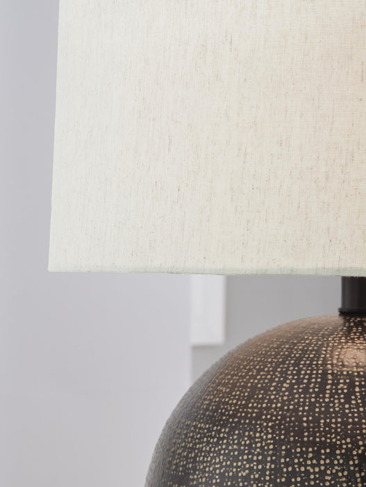 Signature Design Black/Gold Finish Metal Table Lamp (1/CN)