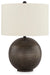 Signature Design Black/Gold Finish Metal Table Lamp (1/CN)
