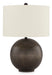 Signature Design Black/Gold Finish Metal Table Lamp (1/CN)