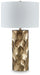 Signature Design Gold Finish Metal Table Lamp (1/CN)