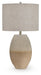 Signature Design Cream/Beige Metal Table Lamp (1/CN)