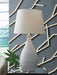 Signature Design White/Black Metal Table Lamp (1/CN)