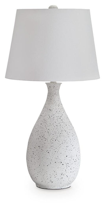 Signature Design White/Black Metal Table Lamp (1/CN)