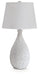 Signature Design White/Black Metal Table Lamp (1/CN)