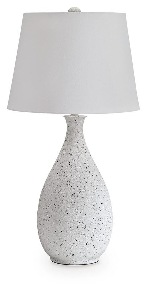 Signature Design White/Black Metal Table Lamp (1/CN)
