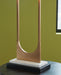 Signature Design Brass Finish Metal Table Lamp (1/CN)