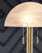 Signature Design Brass Finish Metal Floor Lamp (1/CN)