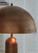 Signature Design Antique Copper Finish Metal Table Lamp (1/CN)