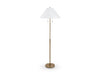 Signature Design Gold Finish Metal Floor Lamp (1/CN)
