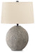 Signature Design Beige Paper Table Lamp (1/CN)