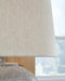 Signature Design Distressed Gray Metal Table Lamp (1/CN)