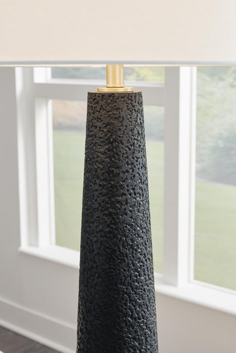 Signature Design Black Poly Floor Lamp (1/CN)