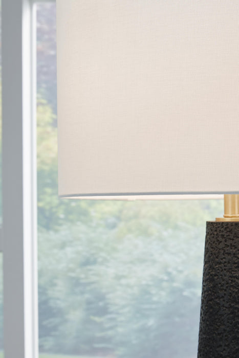 Signature Design Black Poly Floor Lamp (1/CN)