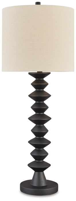 Signature Design Black Poly Buffet Lamp (1/CN)
