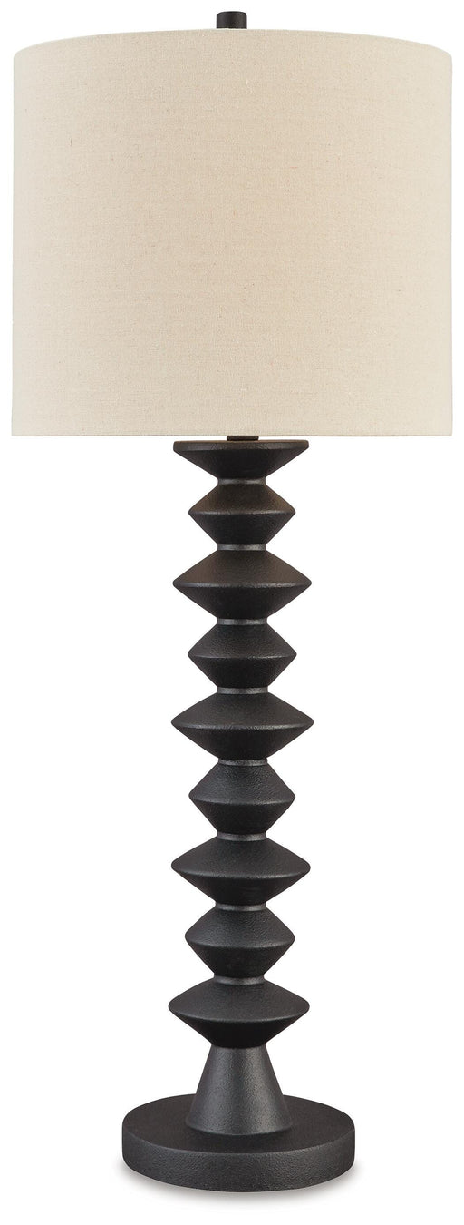 Signature Design Black Poly Buffet Lamp (1/CN)