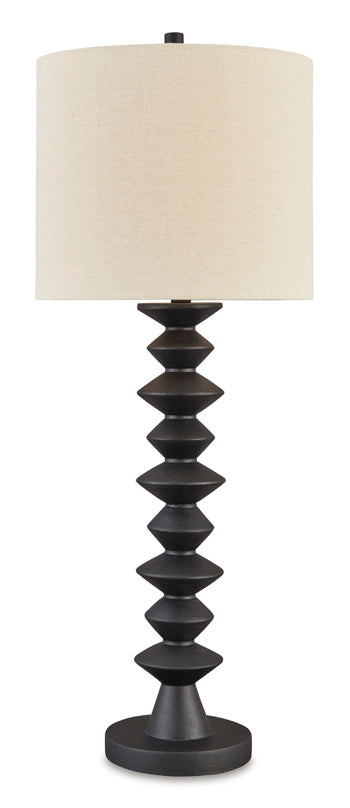 Signature Design Black Poly Buffet Lamp (1/CN)