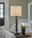 Signature Design Black Poly Buffet Lamp (1/CN)
