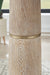 Signature Design Brown/Gold Finish Poly Floor Lamp (1/CN)