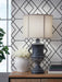 Signature Design Antique Black Poly Table Lamp (1/CN)