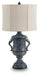 Signature Design Antique Black Poly Table Lamp (1/CN)
