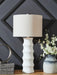 Signature Design White Poly Table Lamp (1/CN)