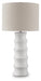Signature Design White Poly Table Lamp (1/CN)