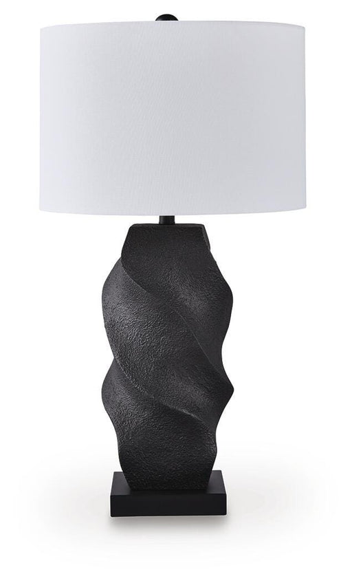 Signature Design Black Poly Table Lamp (1/CN)