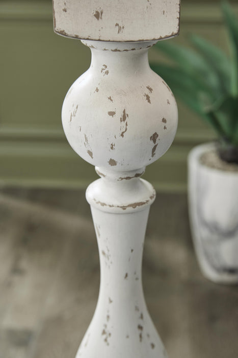 Signature Design Antique White Poly Floor Lamp (1/CN)