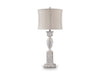 Signature Design Antique White Poly Table Lamp (1/CN)
