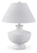 Signature Design White Poly Table Lamp (1/CN)