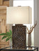 Signature Design Antique Brown Paper Table Lamp (1/CN)