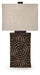 Signature Design Antique Brown Paper Table Lamp (1/CN)