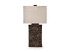 Signature Design Antique Brown Paper Table Lamp (1/CN)