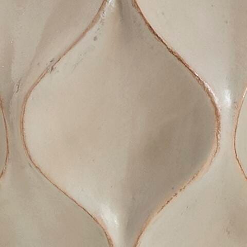 Signature Design Distressed Cream Paper Table Lamp (1/CN)