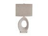 Signature Design Cream/Gold Finish Paper Table Lamp (1/CN)