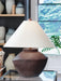 Signature Design Antique Brown Poly Table Lamp (1/CN)