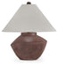 Signature Design Antique Brown Poly Table Lamp (1/CN)