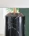 Signature Design Black/Gold Finish Poly Table Lamp (1/CN)