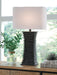 Signature Design Black Poly Table Lamp (1/CN)
