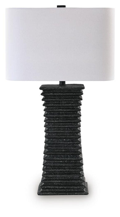 Signature Design Black Poly Table Lamp (1/CN)