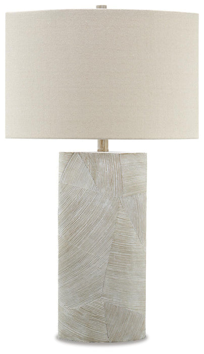 Signature Design Brown Poly Table Lamp (1/CN)