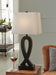 Signature Design Black Poly Table Lamp (2/CN)
