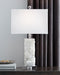 Signature Design White Alabaster Table Lamp (1/CN)