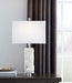 Signature Design White Alabaster Table Lamp (1/CN)