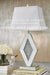 Signature Design Silver Finish Mirror Table Lamp (1/CN)