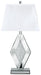 Signature Design Silver Finish Mirror Table Lamp (1/CN)