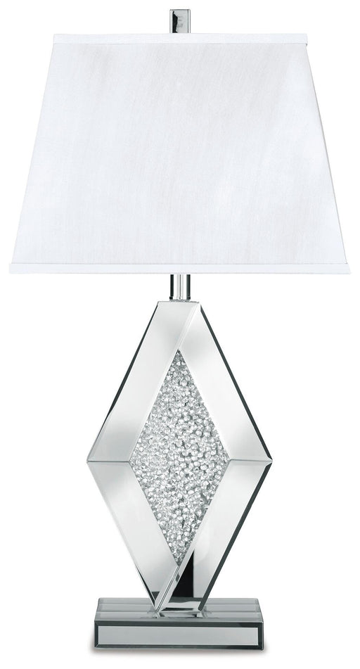 Signature Design Silver Finish Mirror Table Lamp (1/CN)