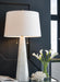 Signature Design White Alabaster Table Lamp (1/CN)